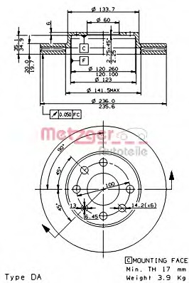 Disc frana