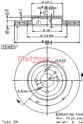 Disc frana