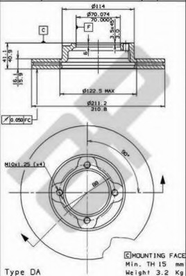 Disc frana