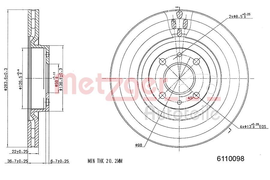 Disc frana