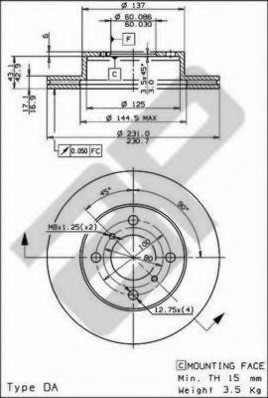 Disc frana