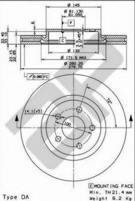 Disc frana