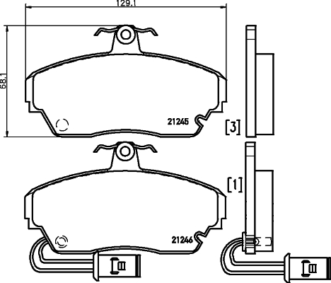 Placute frana