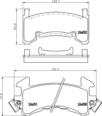 Placute frana