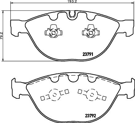 Placute frana