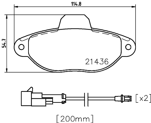 Placute frana