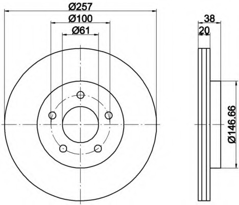 Disc frana