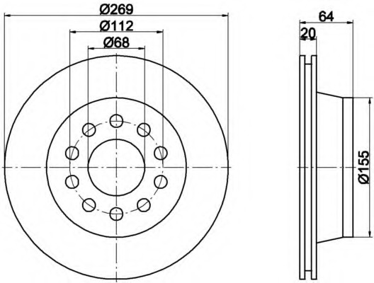 Disc frana