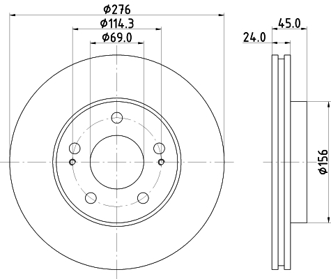 Disc frana