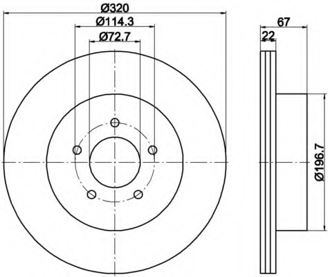 Disc frana