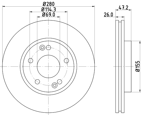 Disc frana