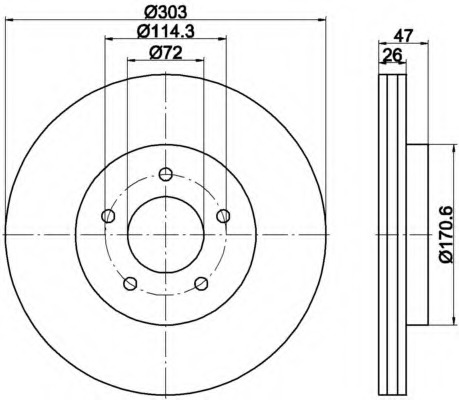 Disc frana