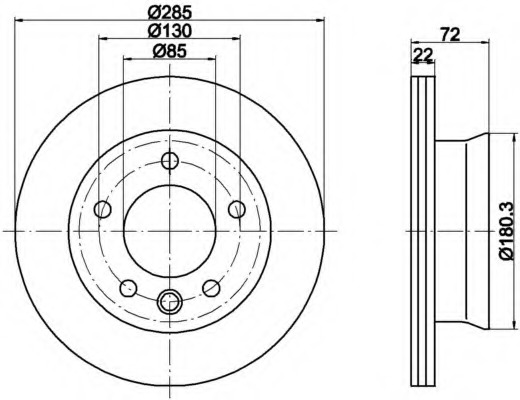 Disc frana