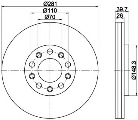 Disc frana