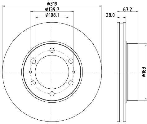 Disc frana