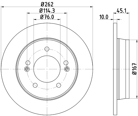 Disc frana