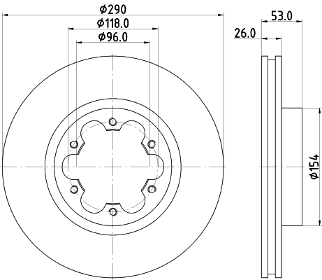 Disc frana