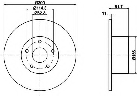 Disc frana