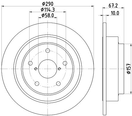 Disc frana