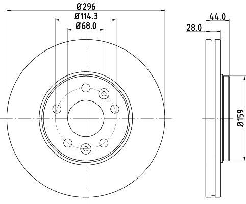 Disc frana