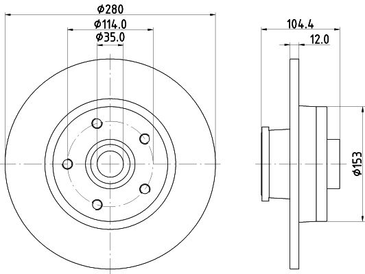 Disc frana