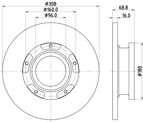 Disc frana