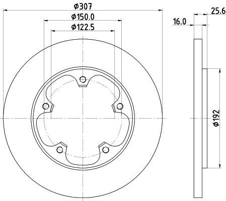 Disc frana