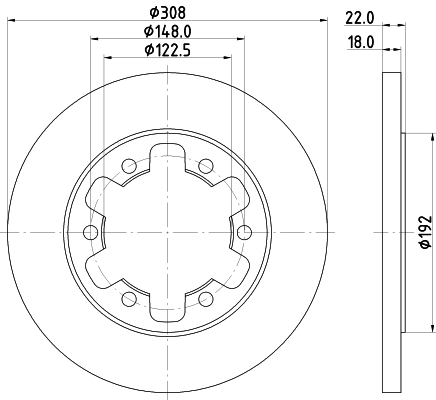 Disc frana