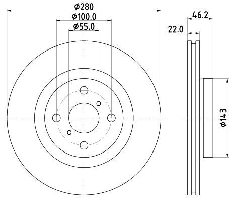 Disc frana