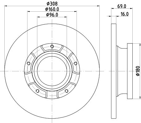 Disc frana