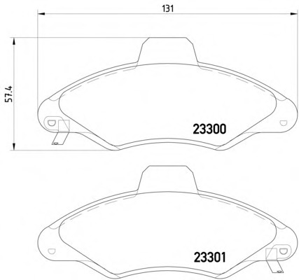 Set frana frana disc