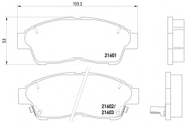 Set frana frana disc