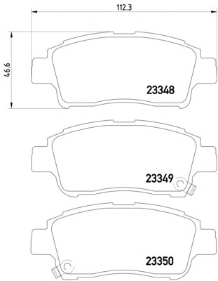 Set frana frana disc