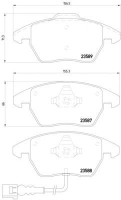 Set frana frana disc