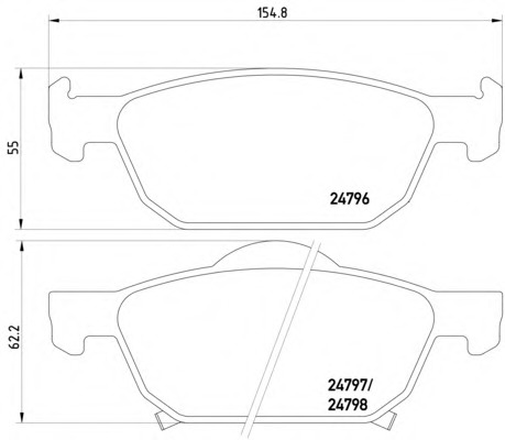 Set frana frana disc