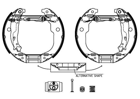 Set saboti frana