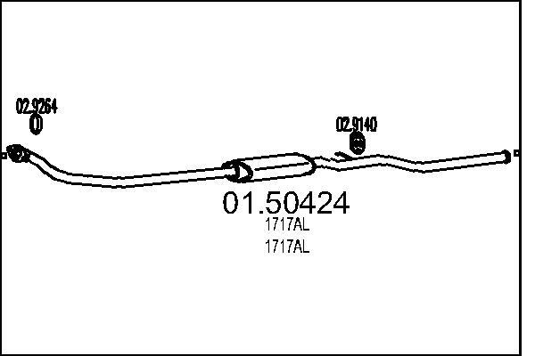 Toba esapament intermediara