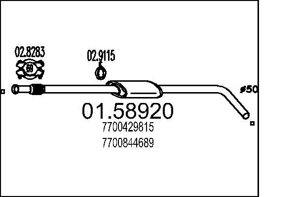 Toba esapament intermediara