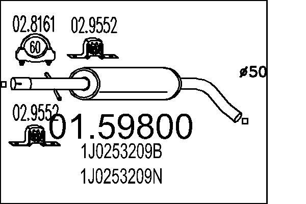 Toba esapament intermediara