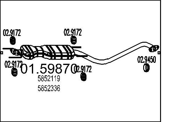 Toba esapament intermediara