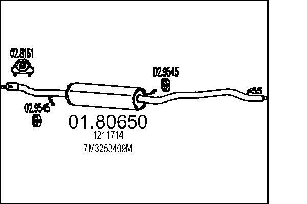 Toba esapament intermediara