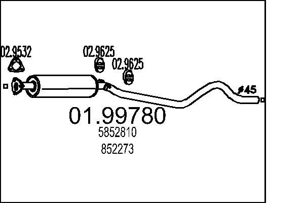 Toba esapament intermediara