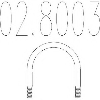 Conector teava sistem de esapament