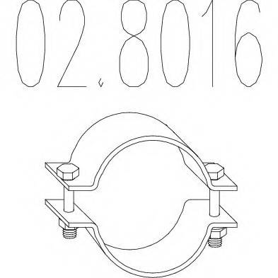 Conector teava sistem de esapament