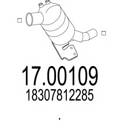 Filtru particule sistem de esapament