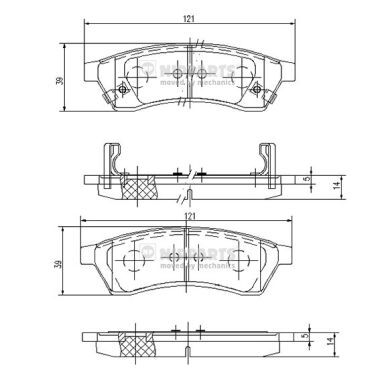 Placute frana