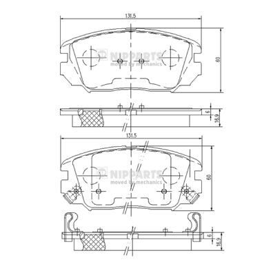 Placute frana