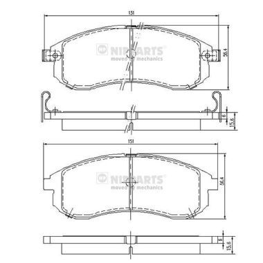 Placute frana