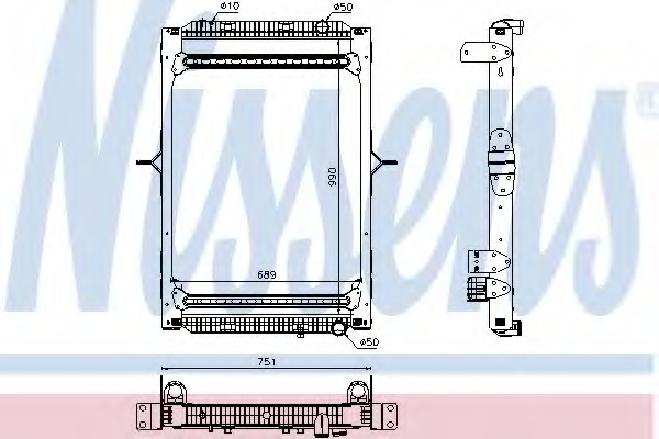 Radiator racire motor