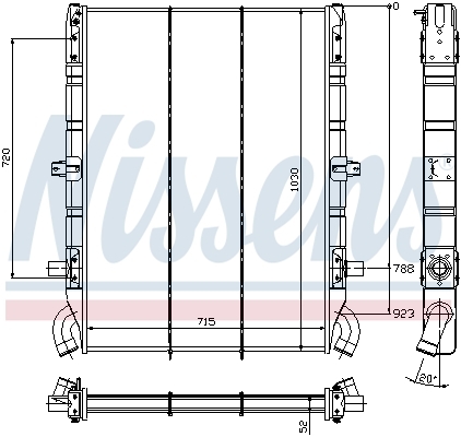 Radiator racire motor